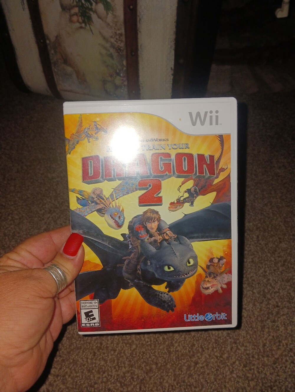 WII How to Train Your Dragon 2 - Adventure Game (White)